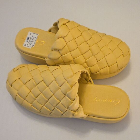 BRAND NEW CIRCUS NY BY SAM ELDEMAN WOMENS JULIETA WOVEN CLOGS MULE R3 - Picture 7 of 16